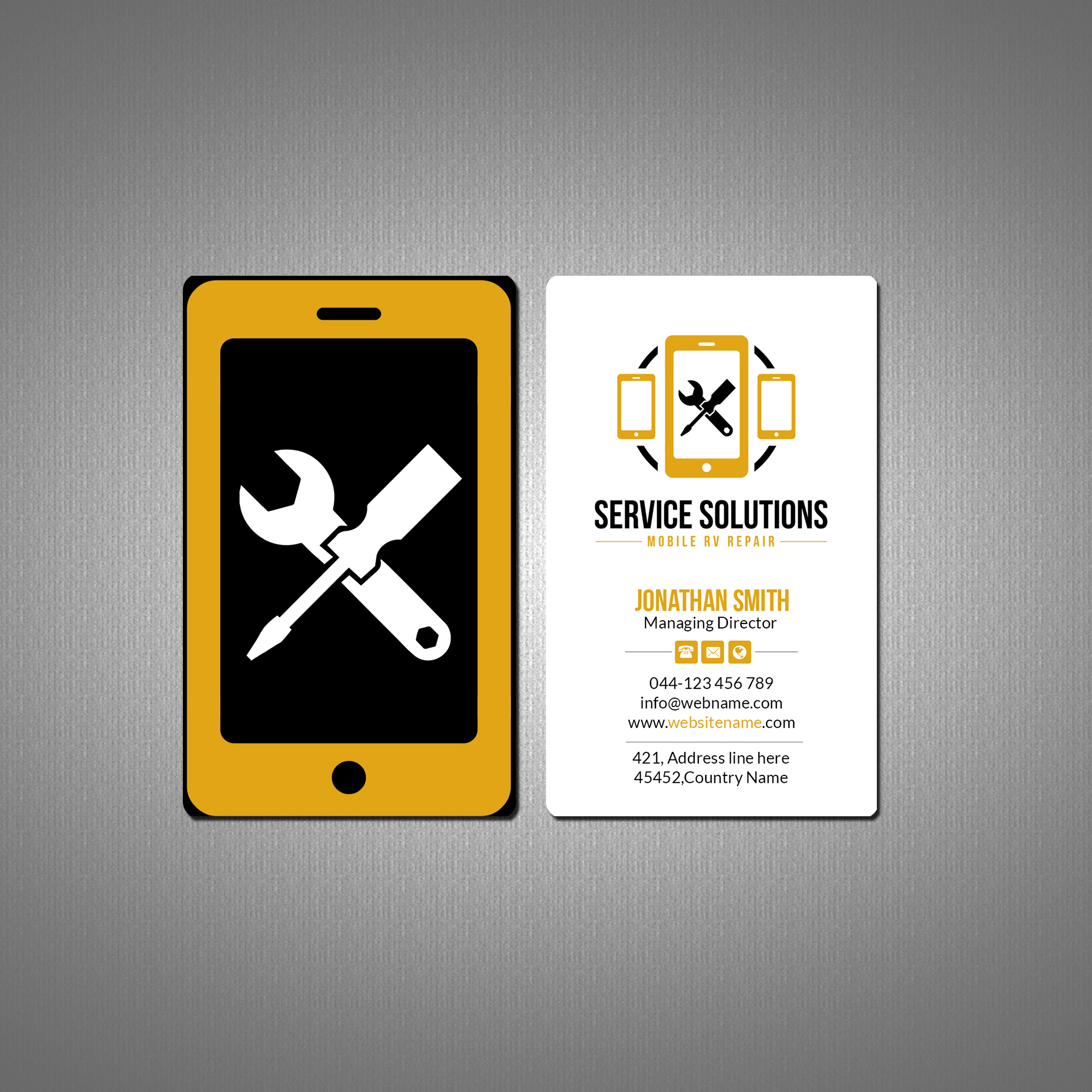 Business Card Design by Creations Box 2015 for this project | Design #27845783