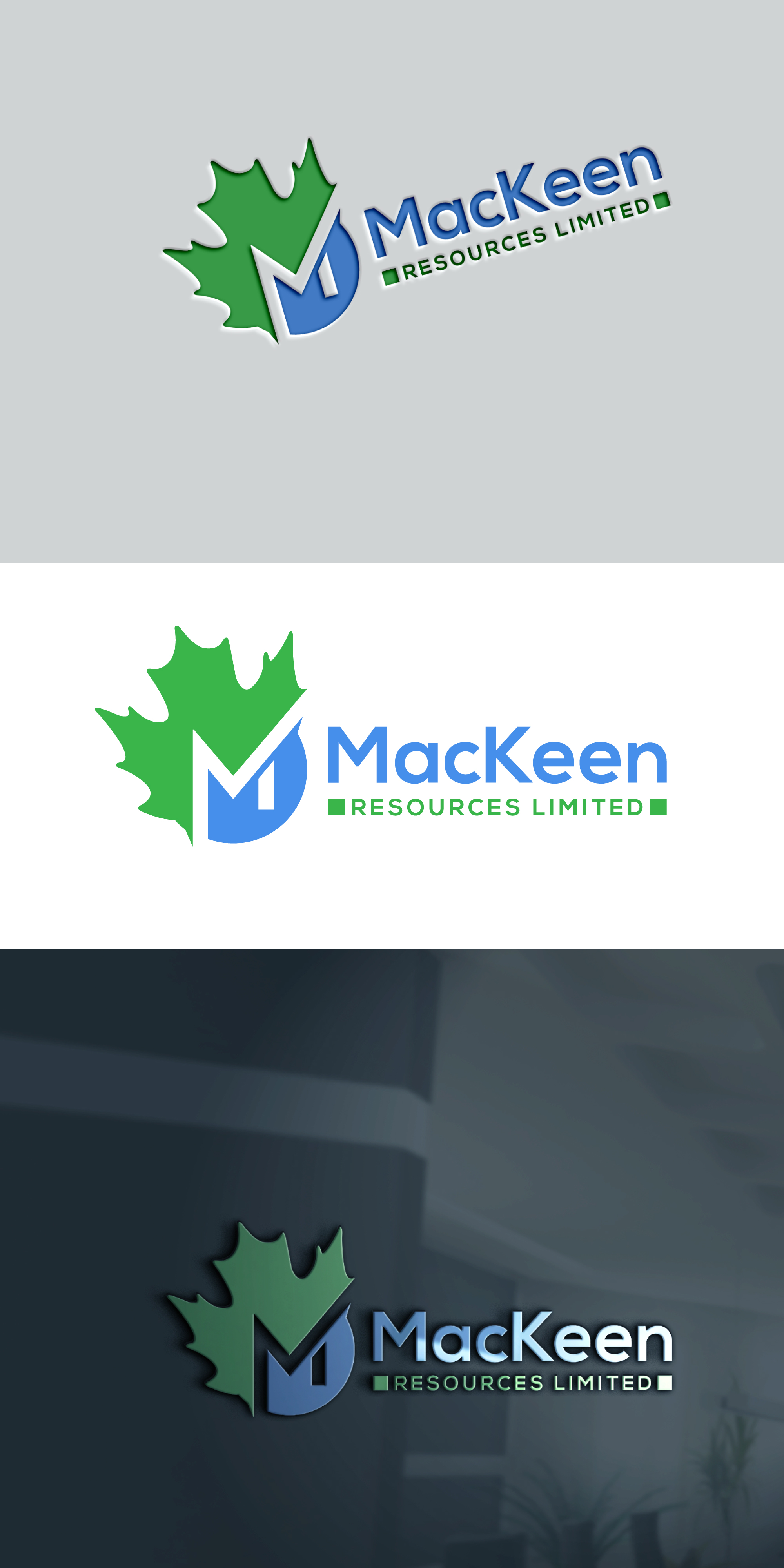 Logo Design by Md Sakhawat Hosssain for MacKeen Resources Limited | Design #27847579