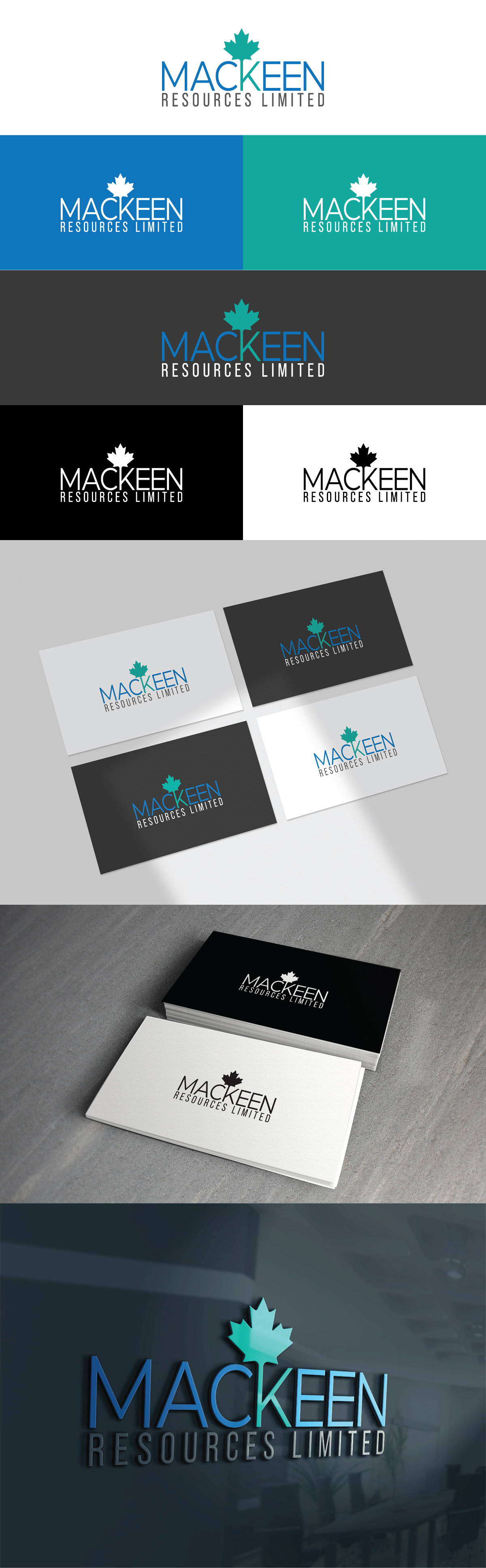 Logo Design by Shahbaz Studios for MacKeen Resources Limited | Design #27874681
