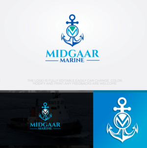 Logo Design by Merajul for Midgaard Marine | Design #27855876