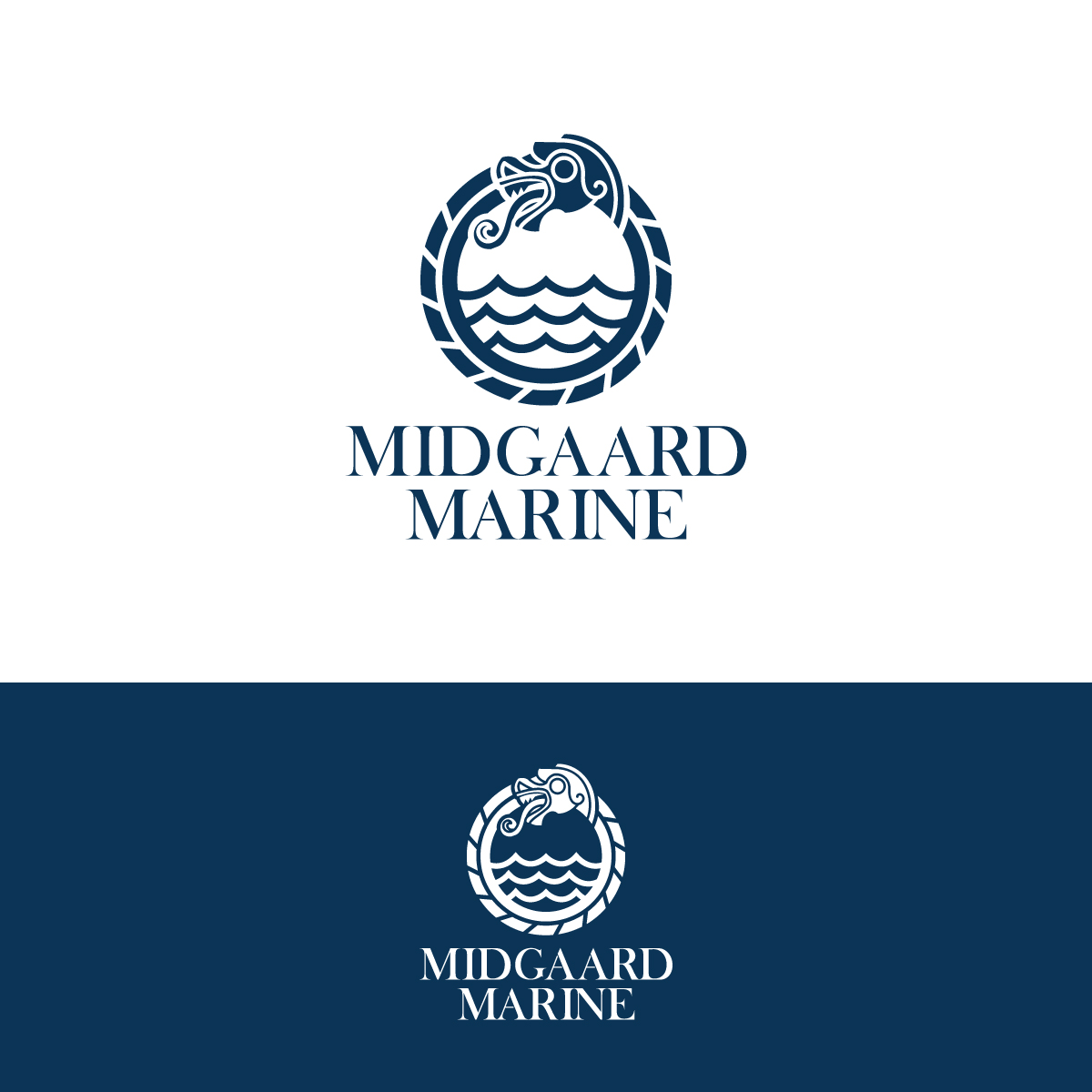 Logo Design by brand maker for Midgaard Marine | Design #27846948