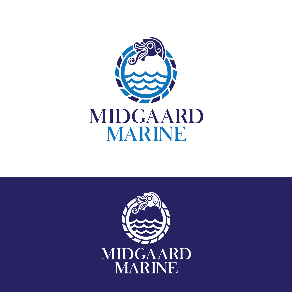 Logo Design by brand maker for Midgaard Marine | Design #27895636