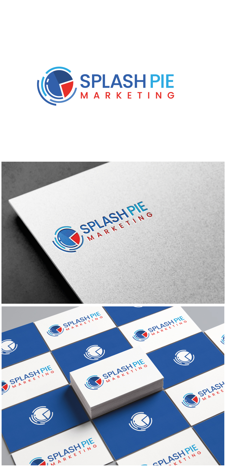 Design de Logo par AbhishekkM'24 pour Splash Pie Marketing | Design #27845860