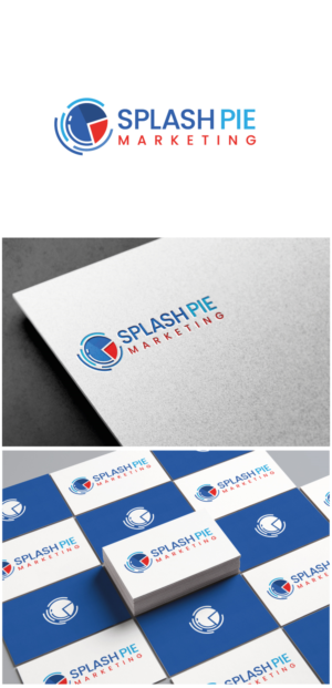 Logo Design by AbhishekkM'24 for Splash Pie Marketing | Design: #27845860