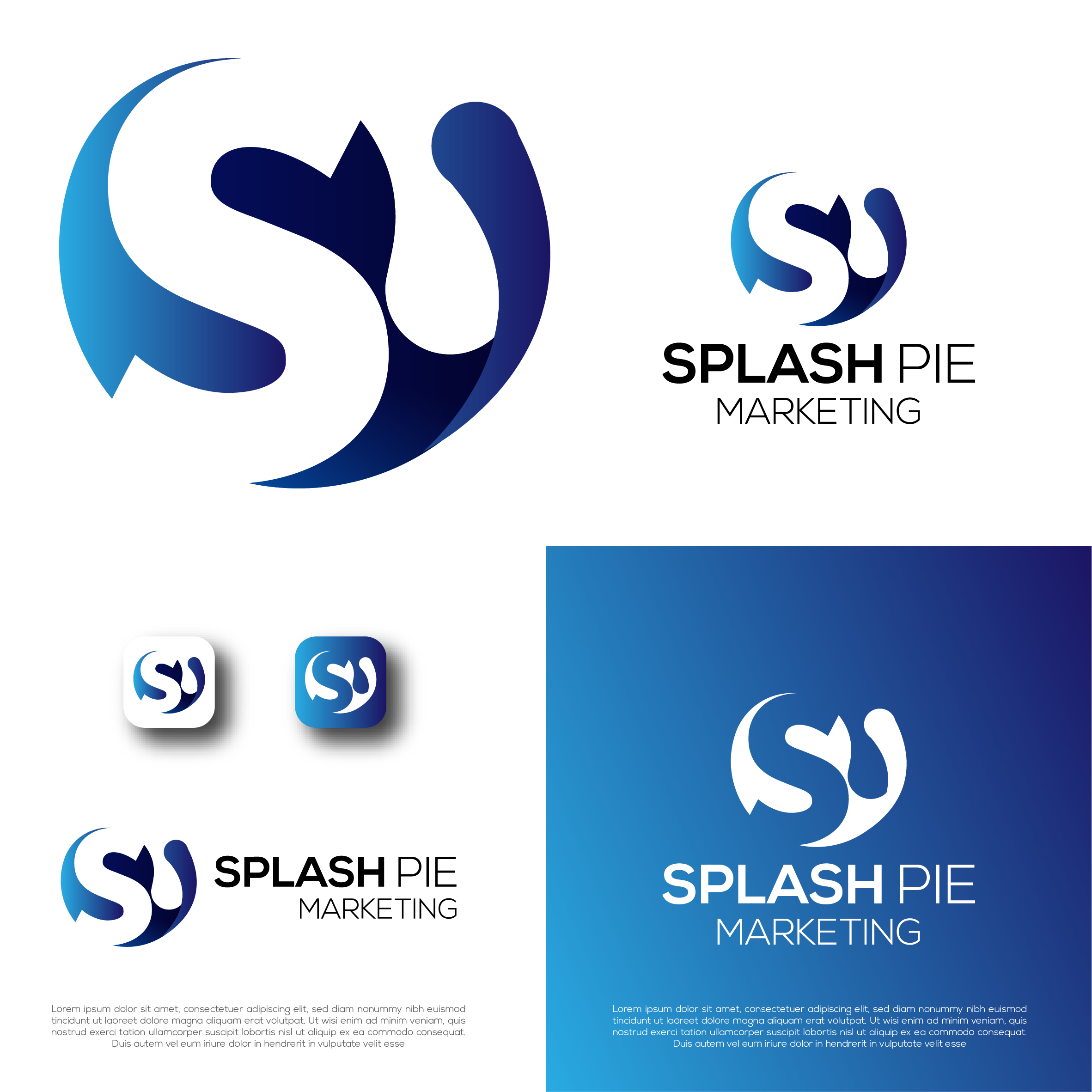 Design de Logo par Walker Designer 2 pour Splash Pie Marketing | Design #27846508