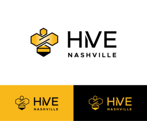 Hive Nashville | Logo Design by ZeneFashions