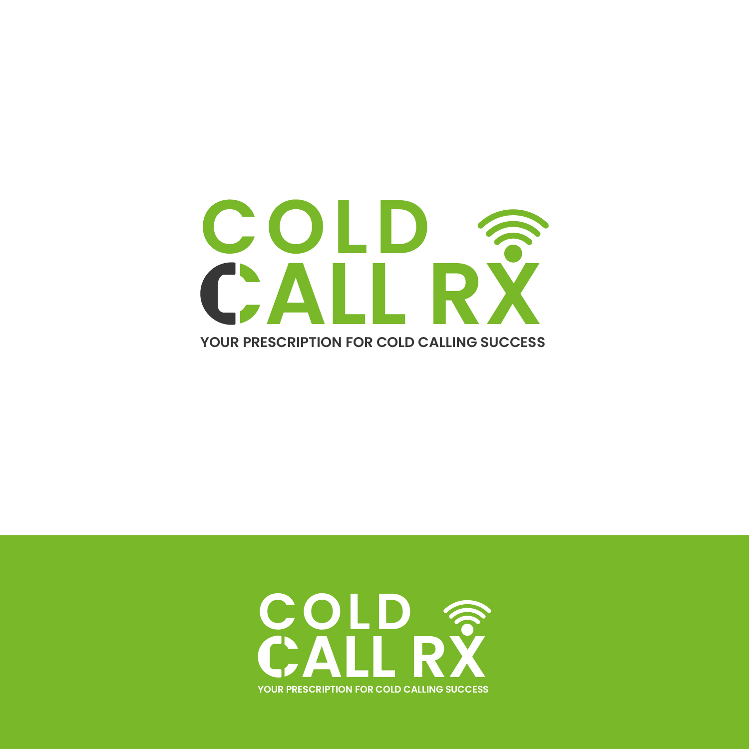 Logo Design by MG.graphics for Cold Call Rx | Design #27847855