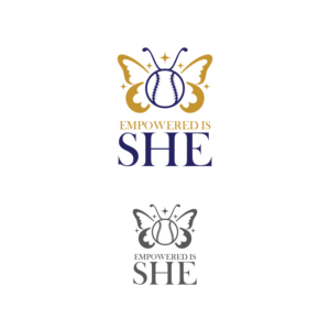 Empowered Is She | Logo Design by brand maker