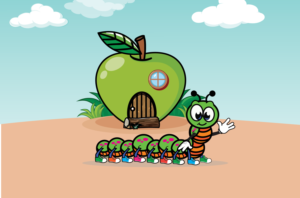 Catie the  Caterpillar | Diseño Gráfico por javed.iqbal