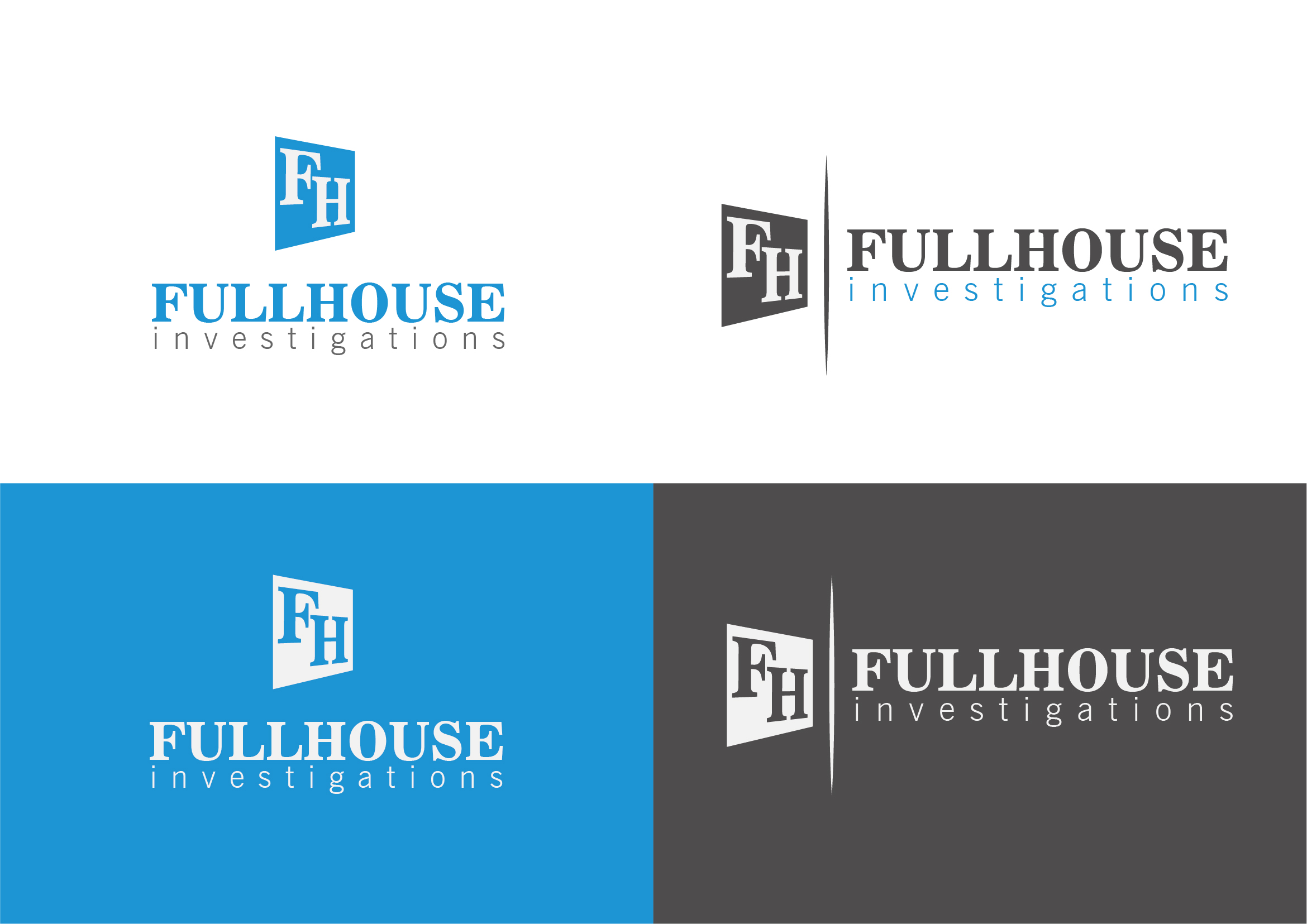 Logo-Design von @gus für FullHouse Investigations | Design #27850304