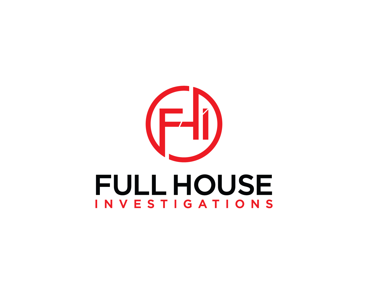 Logo Design by Atec for FullHouse Investigations | Design #27849850