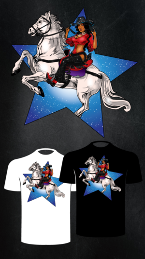 Megan Thee Stallion Inspired Merchandise | Diseño de Personaje por ally designs