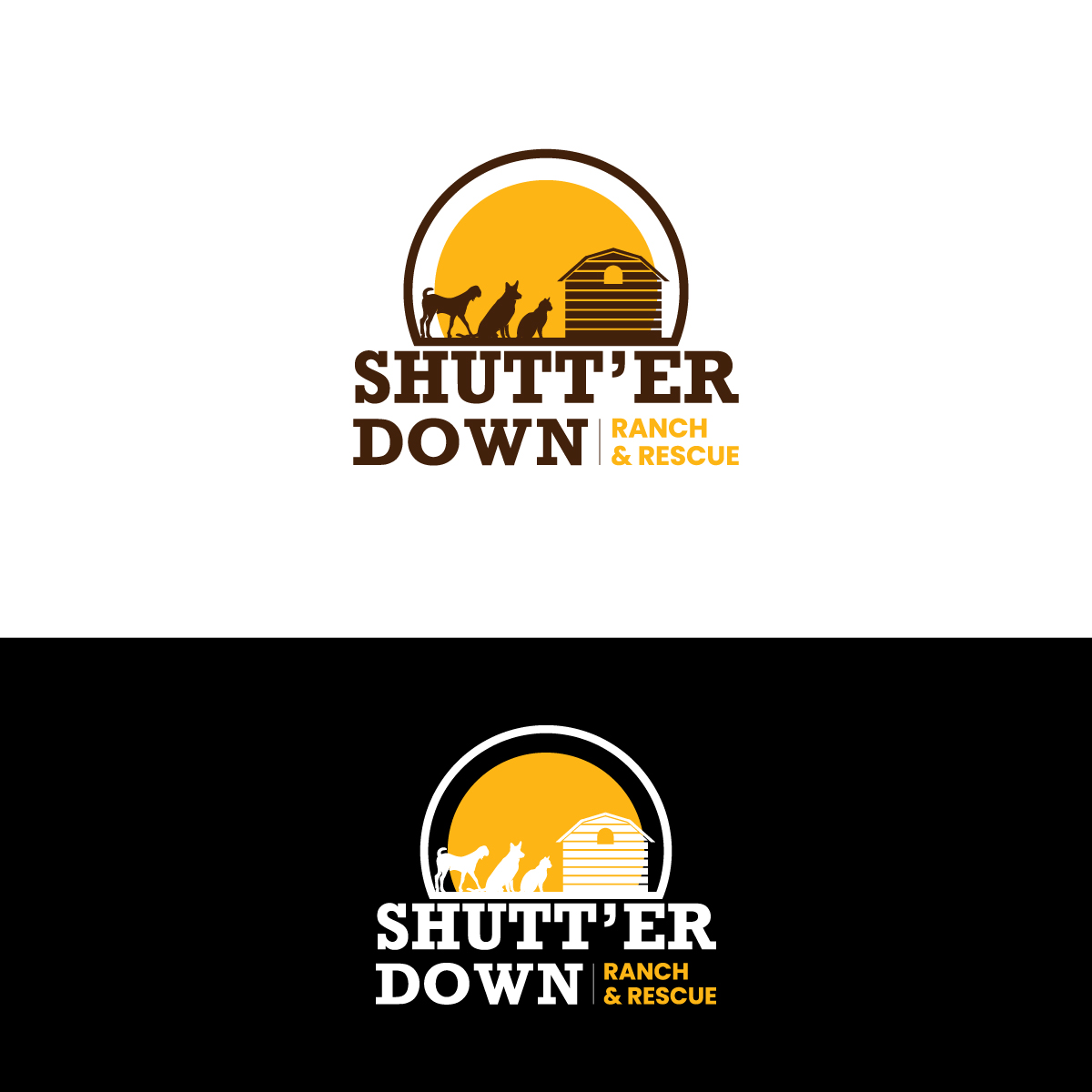 Design de Logo par Deziners Zone pour Shutt’er Down Ranch and Rescue | Design #27852498