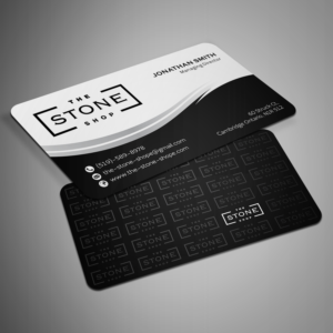 Diseño de Tarjeta de Presentación por AslamDesign para The Stone Shop | Diseño #27849963