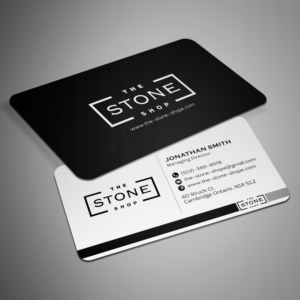 Business Card Design by AslamDesign for The Stone Shop | Design: #27849966