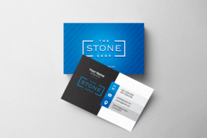 Business Card Design by Akaram Advertising for The Stone Shop | Design: #27851733