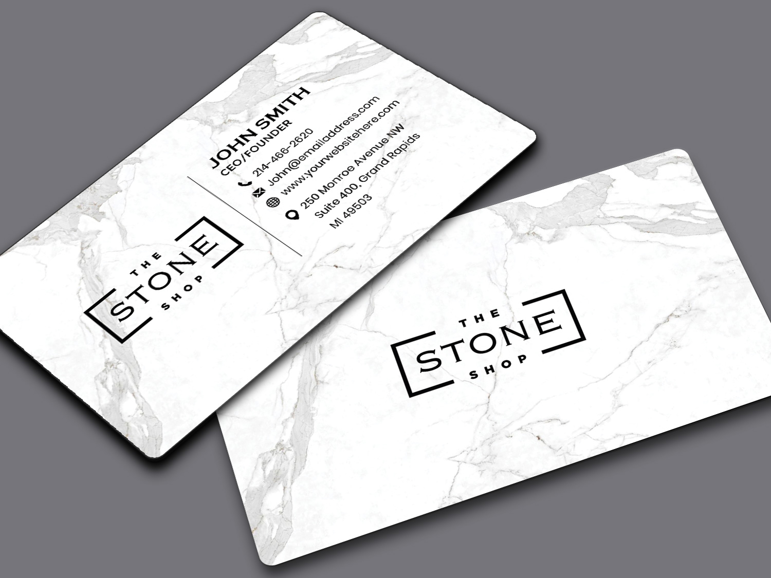 Business Card Design by Sandaruwan for The Stone Shop | Design #27850456