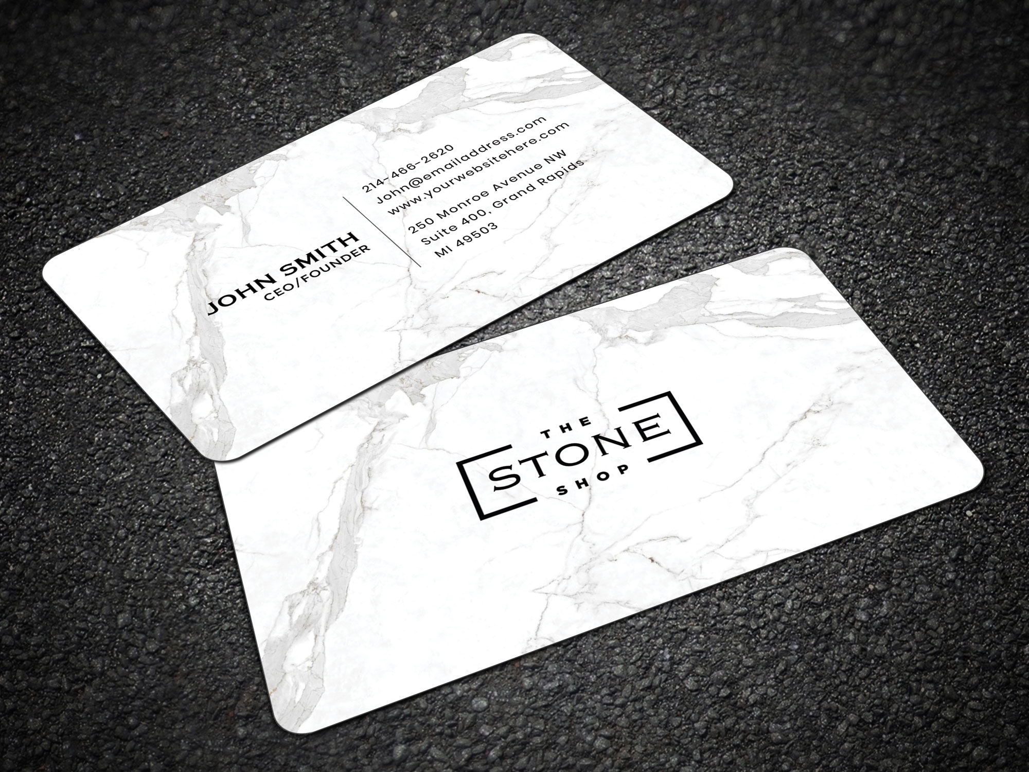 Diseño de Tarjeta de Presentación por Sandaruwan para The Stone Shop | Diseño #27851250