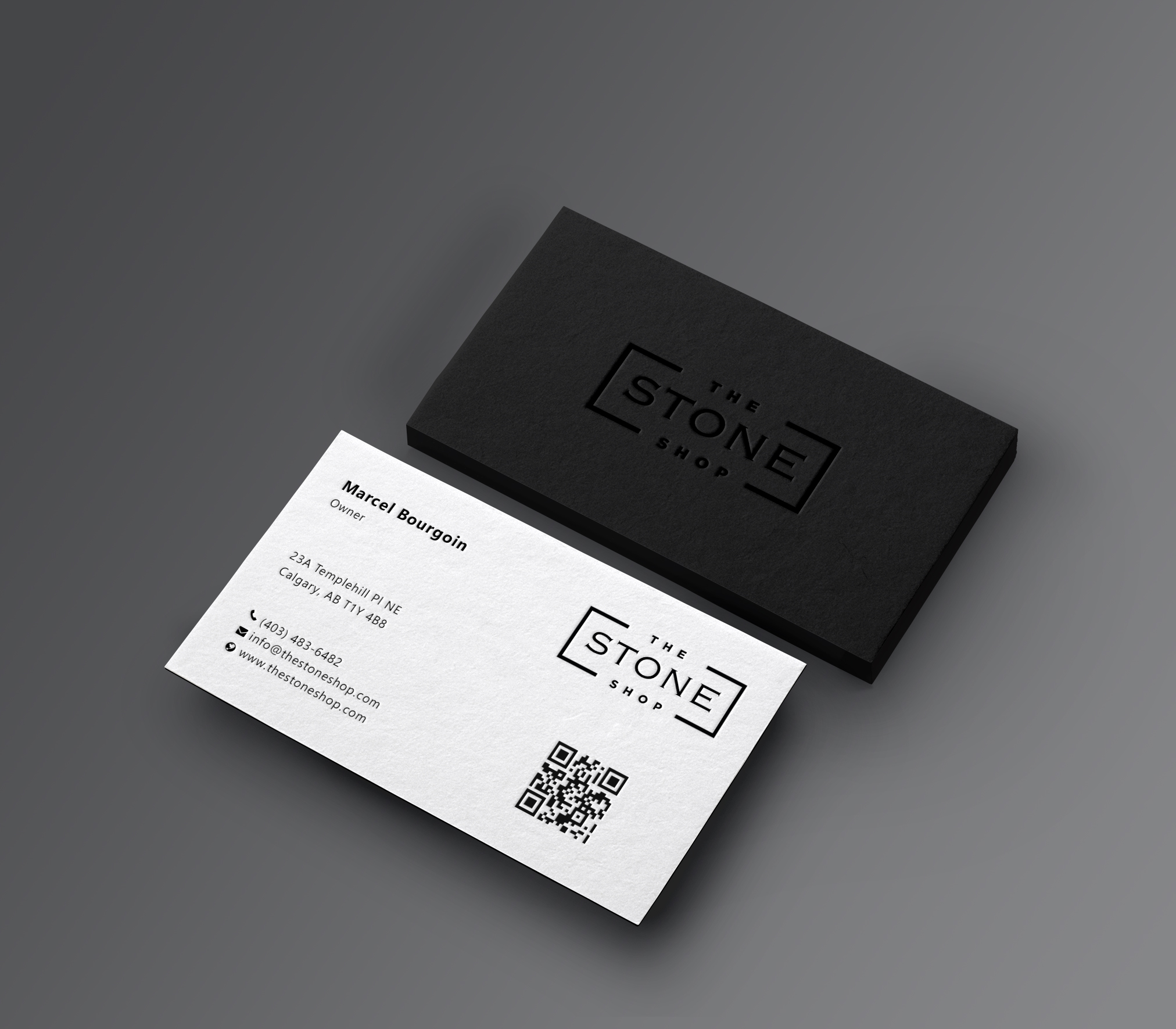 Business Card Design by Creative Moon Design for The Stone Shop | Design #27848318