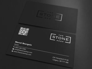 Business Card Design by Creative Moon Design for The Stone Shop | Design: #27848327