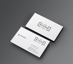 Business Card Design by Creative Moon Design for The Stone Shop | Design: #27848328