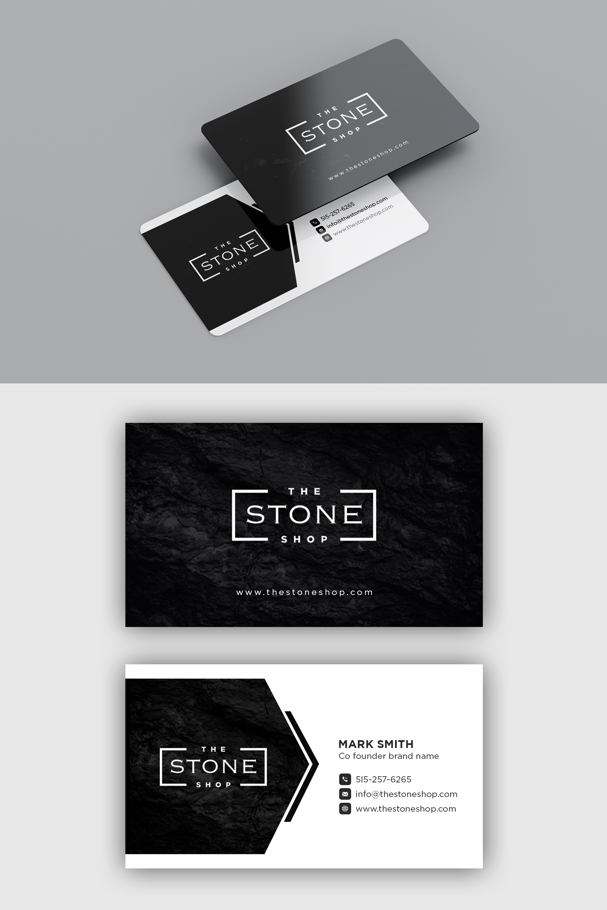 Business Card Design by debdesign for The Stone Shop | Design #27855345