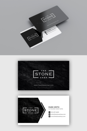 Business Card Design by debdesign for The Stone Shop | Design: #27855345
