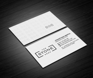 Business Card Design by Creations Box 2015 for The Stone Shop | Design: #27851161