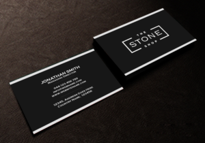 Business Card Design by Creations Box 2015 for The Stone Shop | Design: #27851164