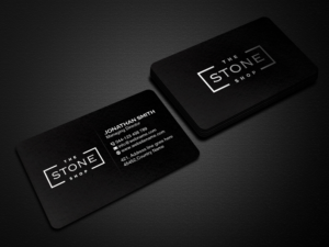 Business Card Design by Creations Box 2015 for The Stone Shop | Design: #27851166