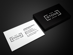Business Card Design by Creations Box 2015 for The Stone Shop | Design: #27851167
