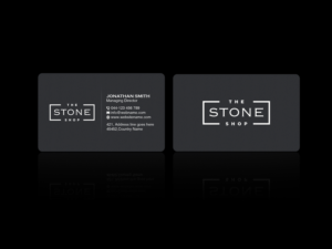 Business Card Design by Creations Box 2015 for The Stone Shop | Design: #27851179