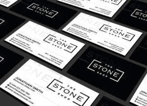 Business Card Design by Creations Box 2015 for The Stone Shop | Design: #27851199