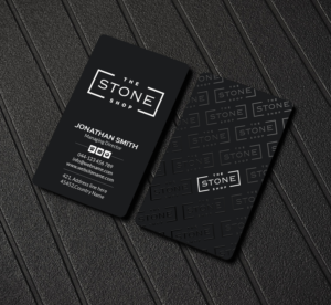 Business Card Design by Creations Box 2015 for The Stone Shop | Design: #27851213