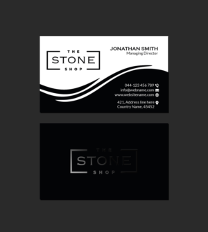 Business Card Design by Creations Box 2015 for The Stone Shop | Design: #27851218