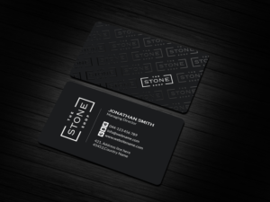Business Card Design by Creations Box 2015 for The Stone Shop | Design: #27853997