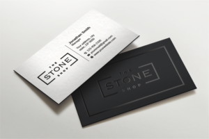 Diseño de Tarjeta de Presentación por Pictorial para The Stone Shop | Diseño #27850136