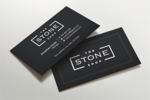 Business Card Design by LAXMI DESIGNHUB for The Stone Shop | Design: #27850144
