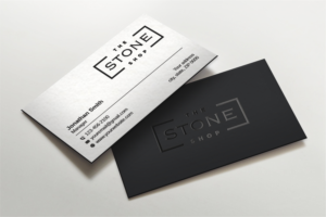 Business Card Design by LAXMI DESIGNHUB for The Stone Shop | Design: #27850147