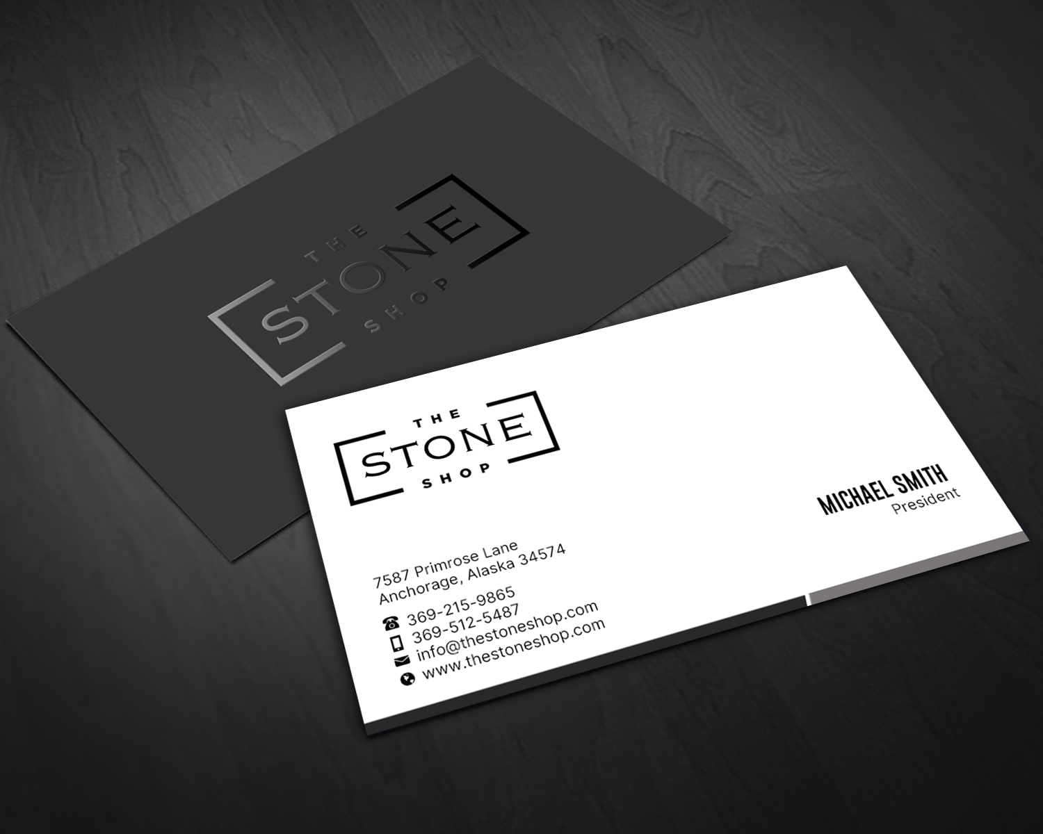 Business Card Design by chandrayaan.creative for The Stone Shop | Design #27849307