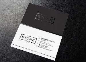 Business Card Design by chandrayaan.creative for The Stone Shop | Design: #27849308