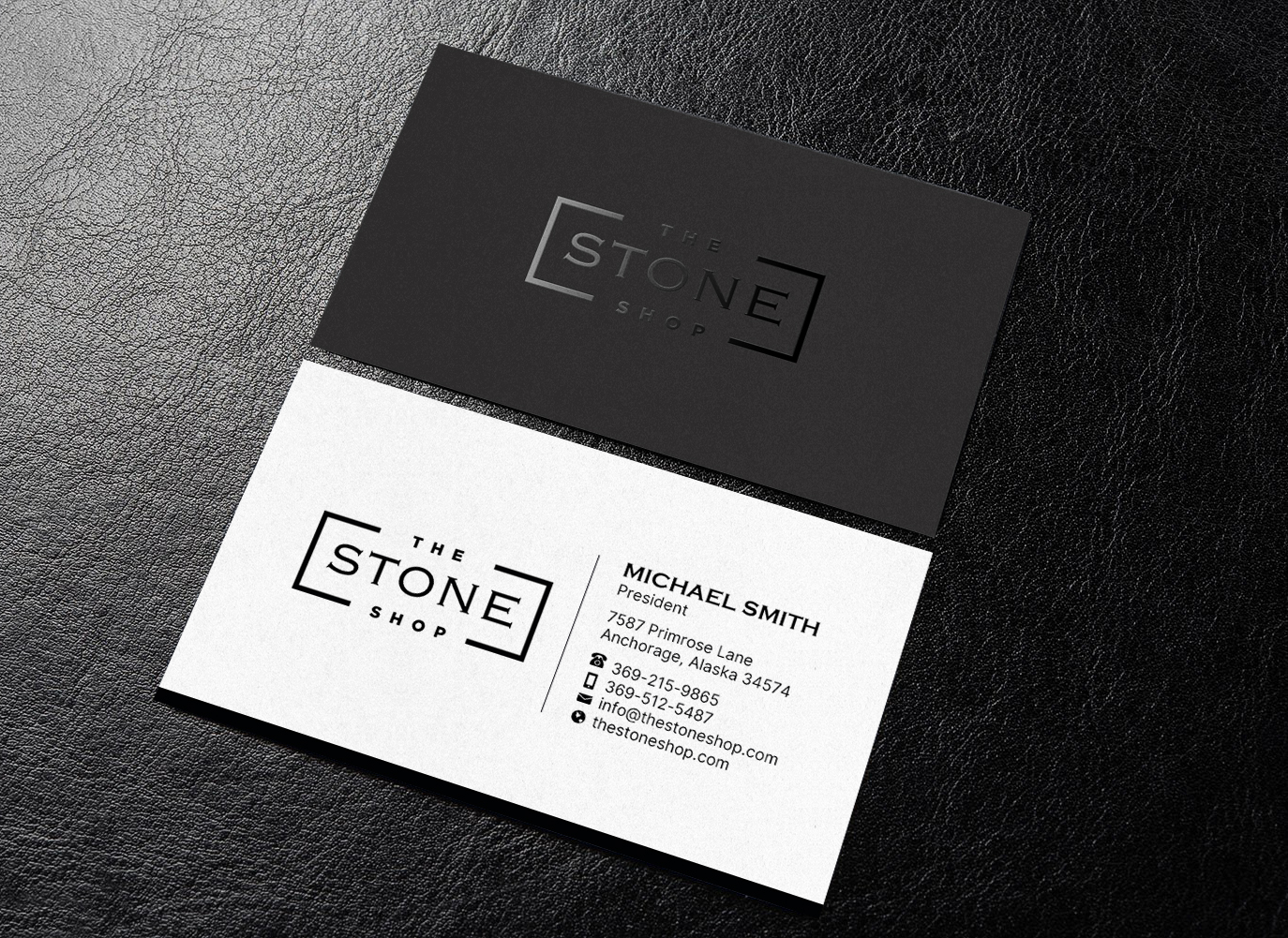 Business Card Design by chandrayaan.creative for The Stone Shop | Design #27849309