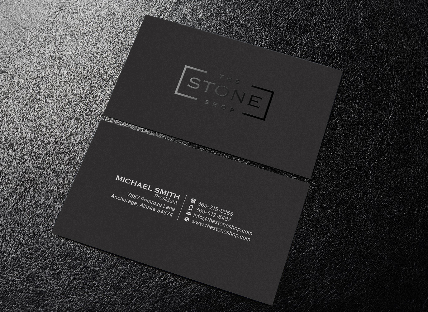 Business Card Design by chandrayaan.creative for The Stone Shop | Design #27849310