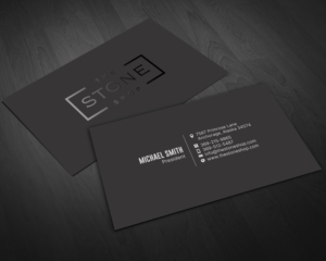 Business Card Design by chandrayaan.creative for The Stone Shop | Design: #27849311