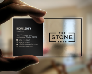 Business Card Design by chandrayaan.creative for The Stone Shop | Design: #27849498