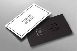 Business Card Design by chandrayaan.creative for The Stone Shop | Design: #27849500