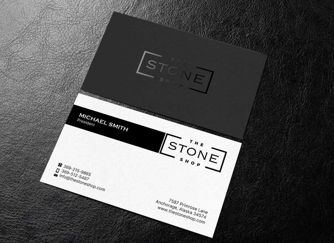 Business Card Design by chandrayaan.creative for The Stone Shop | Design #27849514