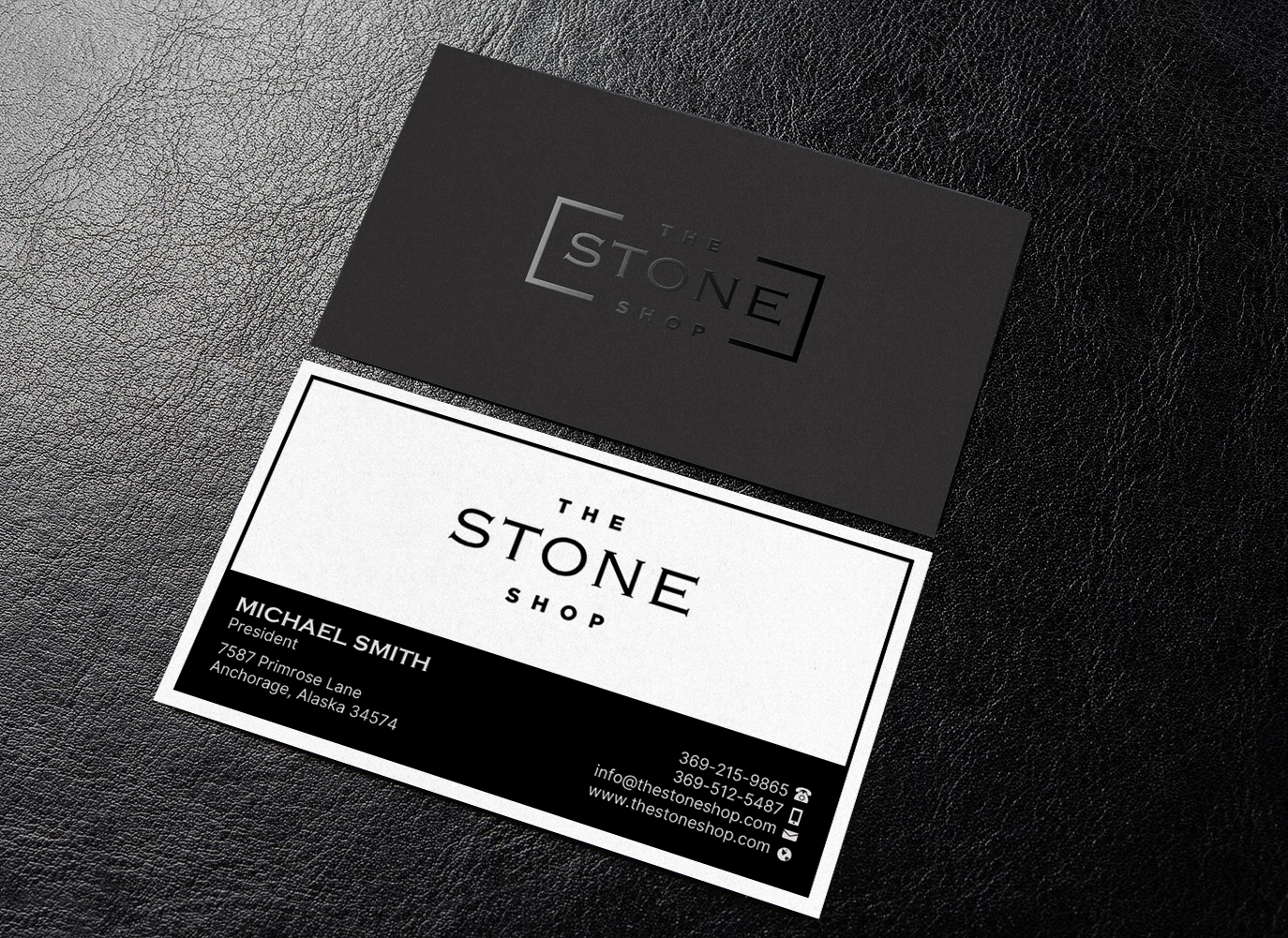 Business Card Design by chandrayaan.creative for The Stone Shop | Design #27849515