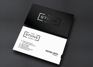 Business Card Design by chandrayaan.creative for The Stone Shop | Design: #27849885