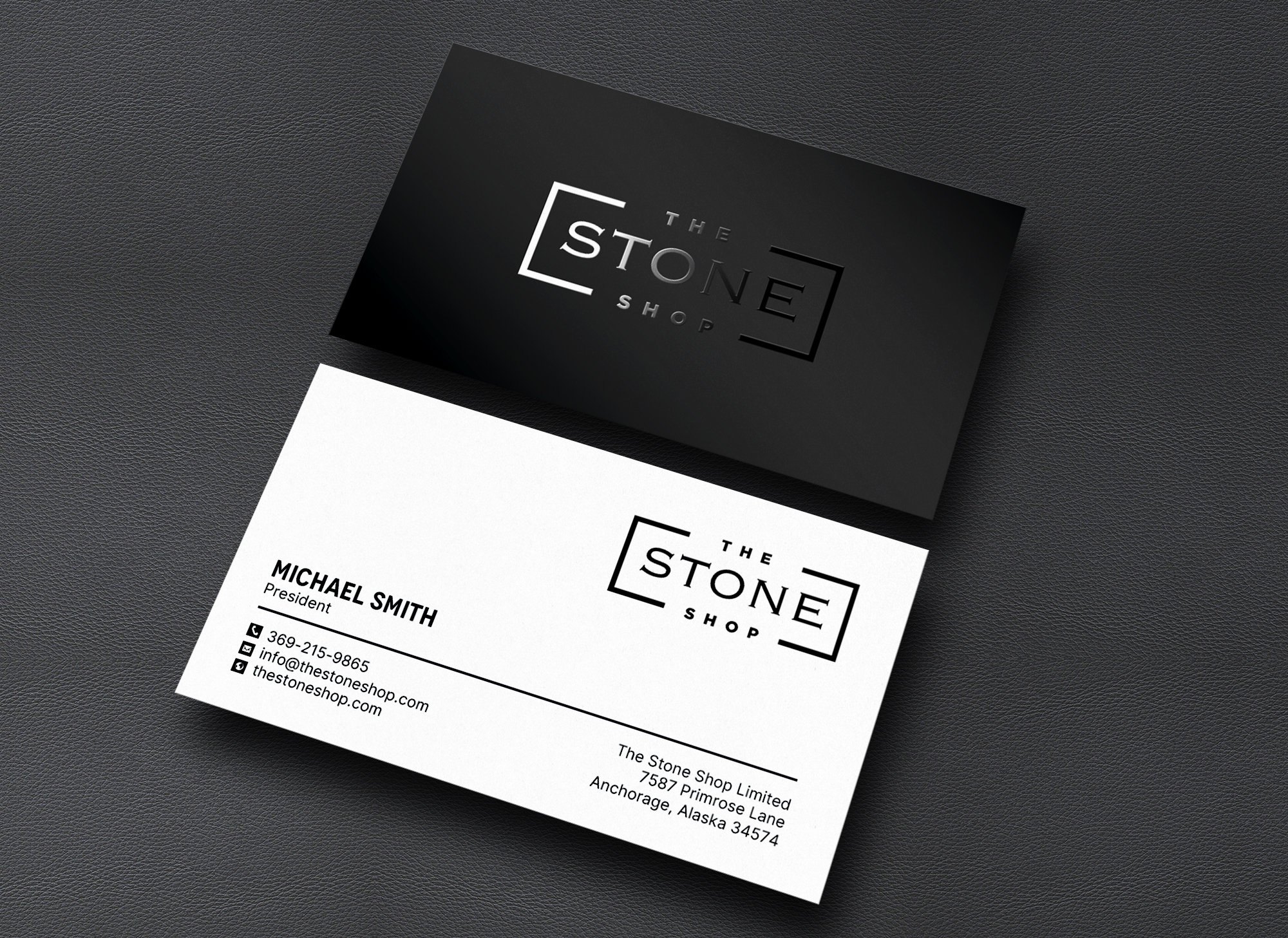 Business Card Design by chandrayaan.creative for The Stone Shop | Design #27849886